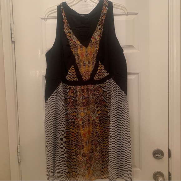 Lane Bryant Multicolor Sun Dress - Picture 7 of 8